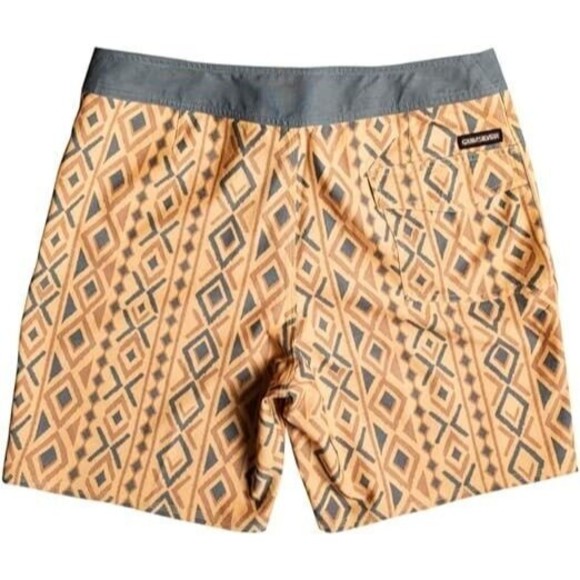 Quiksilver Hempstretch 18" Boardshorts Mens 34 Highline Performance NEW - Picture 2 of 7
